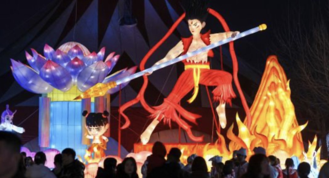 石家莊：賞花燈迎新春